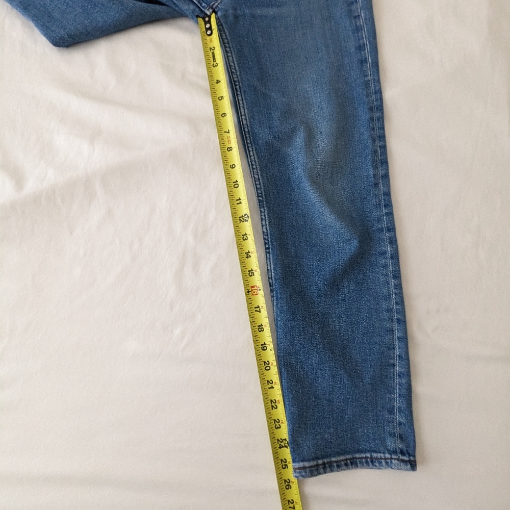Re/done Stove Pipe Jeans size 26 Dusted Blue - Picture 9 of 13